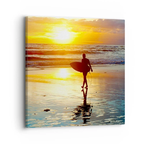 Quadro su tela - Stampe su Tela - Il ritorno del guerriero - 30x30 cm