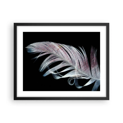 Poster in cornice nera - Pensa al tocco - 50x40 cm