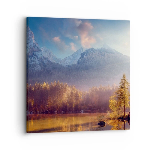 Quadro su tela - Stampe su Tela - Sui monti e nelle valli - 30x30 cm