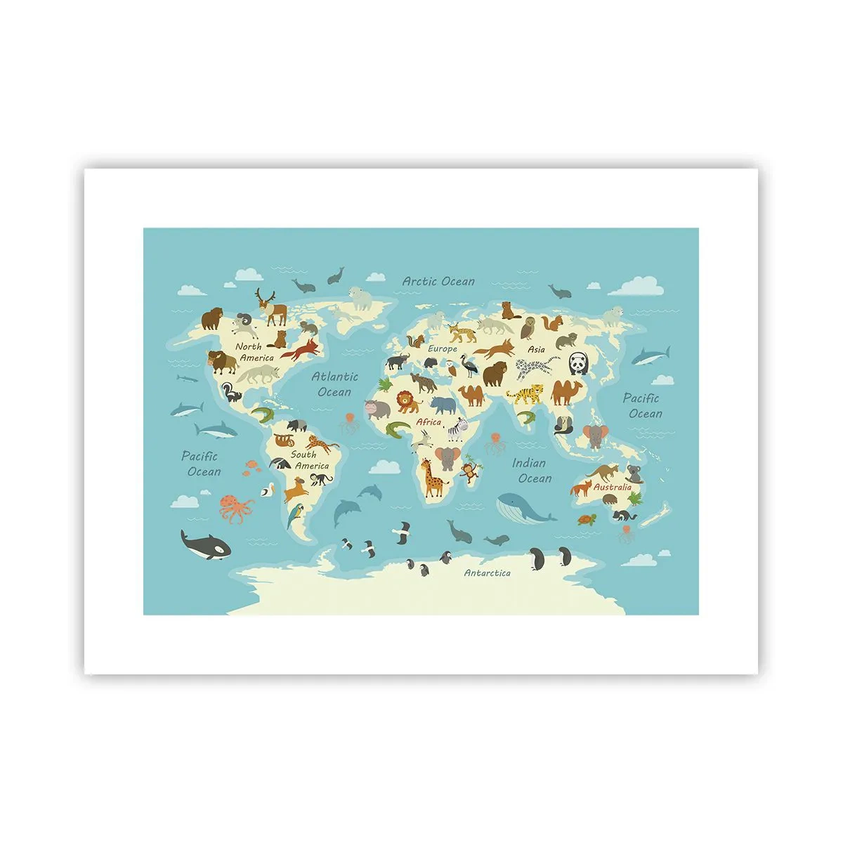 Poster - Buoni vicini - 40x30 cm