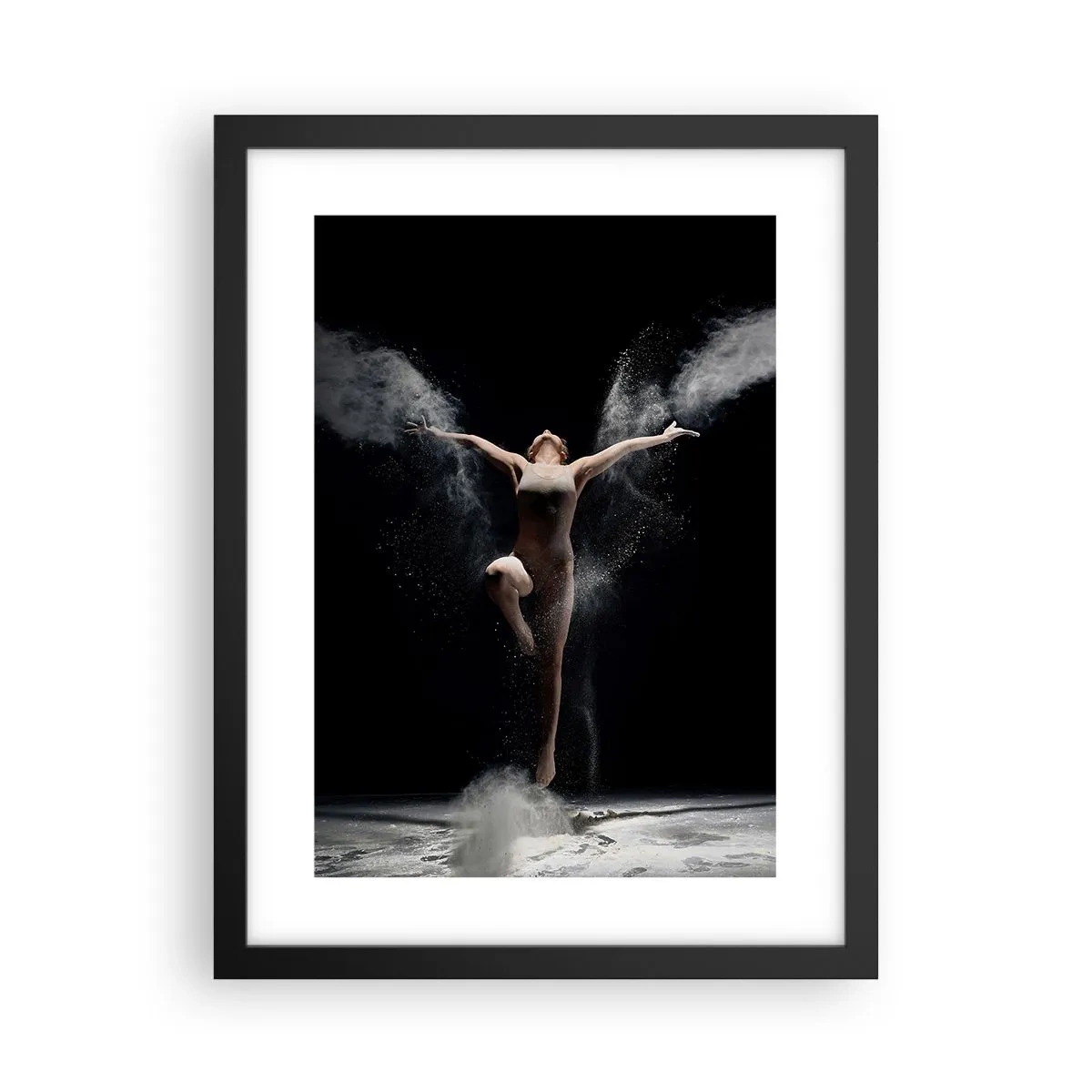 Poster in cornice nera - Gli elfi esistono - 30x40 cm