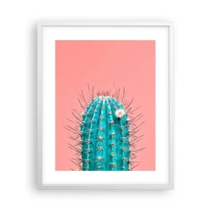 Poster in cornice bianca - Stai attento - 40x50 cm