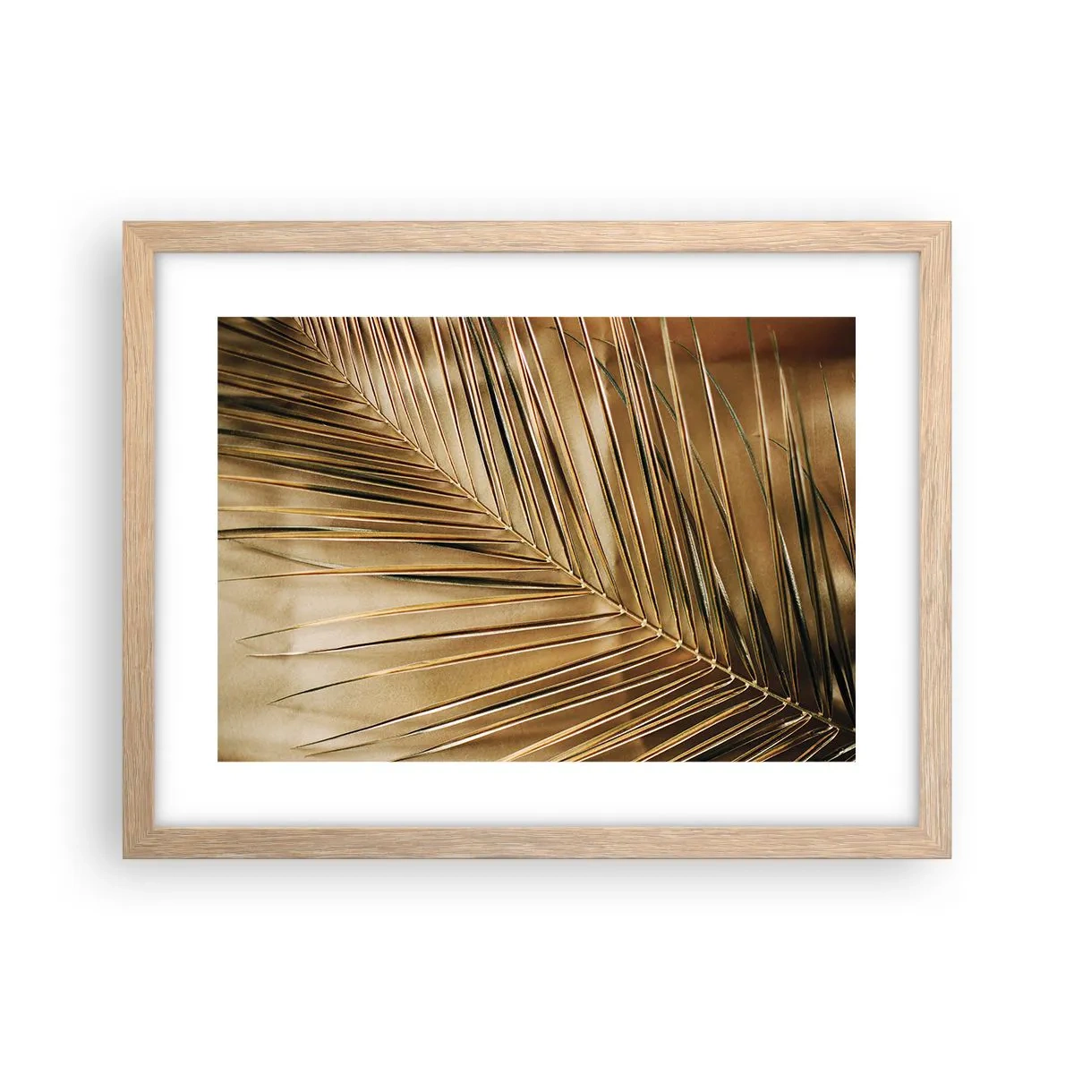 Poster in cornice rovere chiaro - Colonnato naturale - 40x30 cm