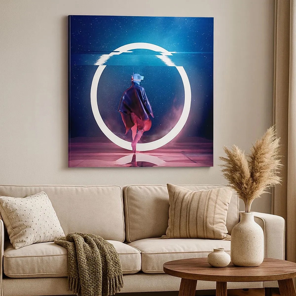 Quadro su tela - Stampe su Tela - Tra due mondi - 30x30 cm