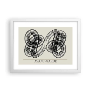 Poster in cornice bianca - In tutta spontaneità - 40x30 cm