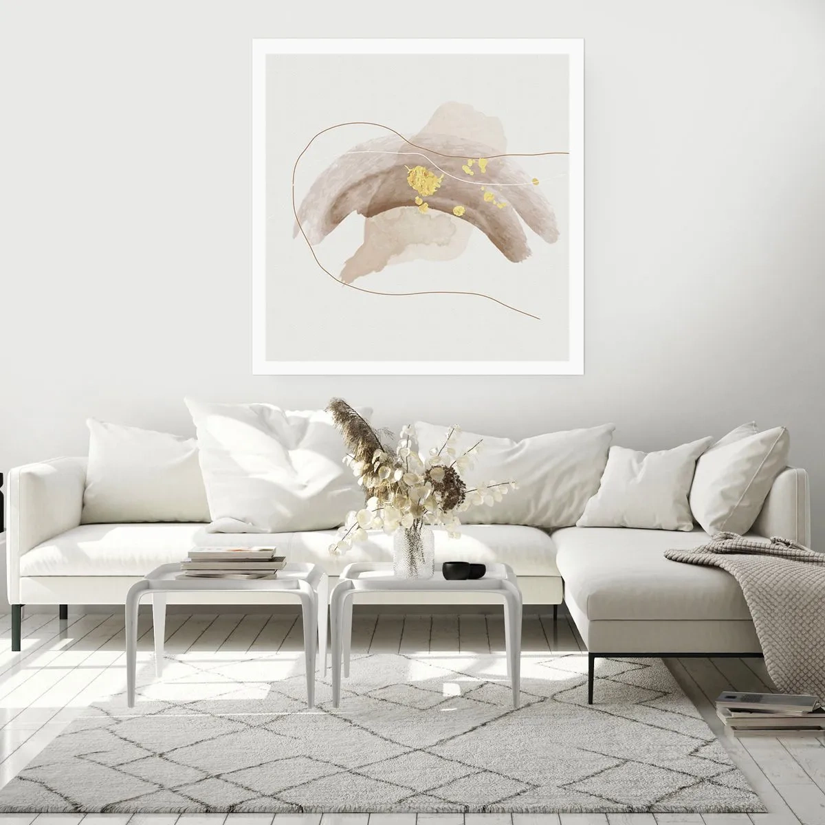 Poster - Incontro nello spazio - 30x30 cm