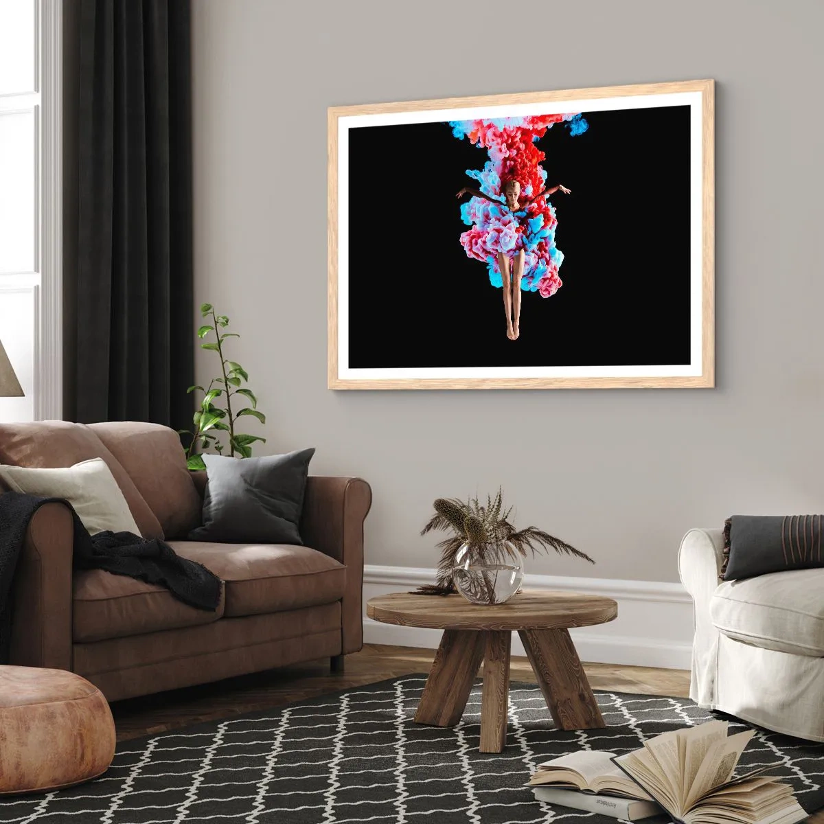 Poster in cornice rovere chiaro - In pieno rigoglio - 40x30 cm