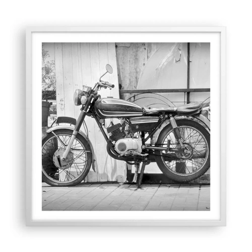 Poster in cornice bianca - La classicità sopra a tutto - 60x60 cm