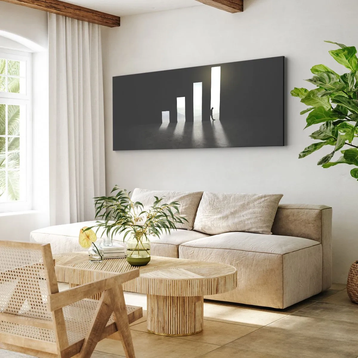 Quadro su tela - Stampe su Tela - Successo - impressione - 100x40 cm