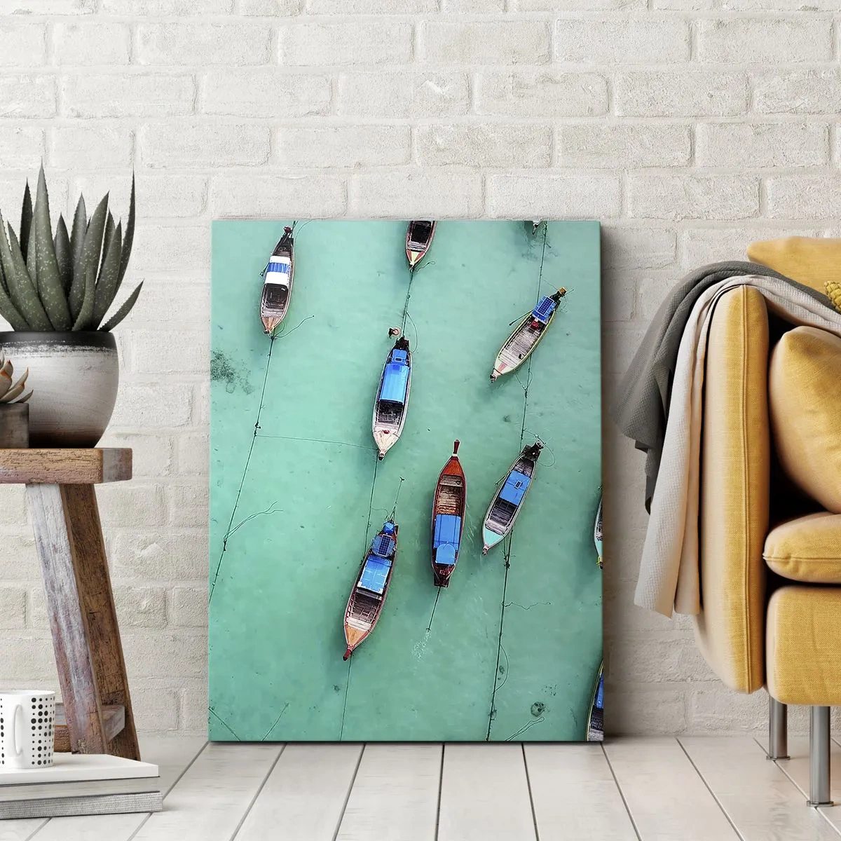 Quadro su tela - Stampe su Tela - In gioiosa attesa - 55x100 cm