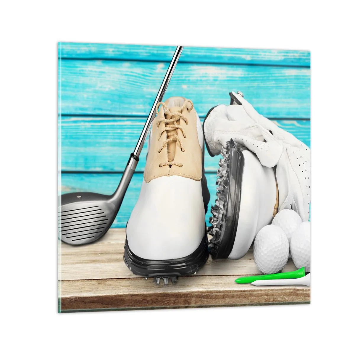 Quadro su vetro - Tutto è pronto - 50x50 cm