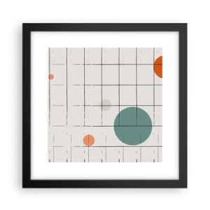 Poster in cornice nera - Prigionieri. Noi o loro? - 30x30 cm