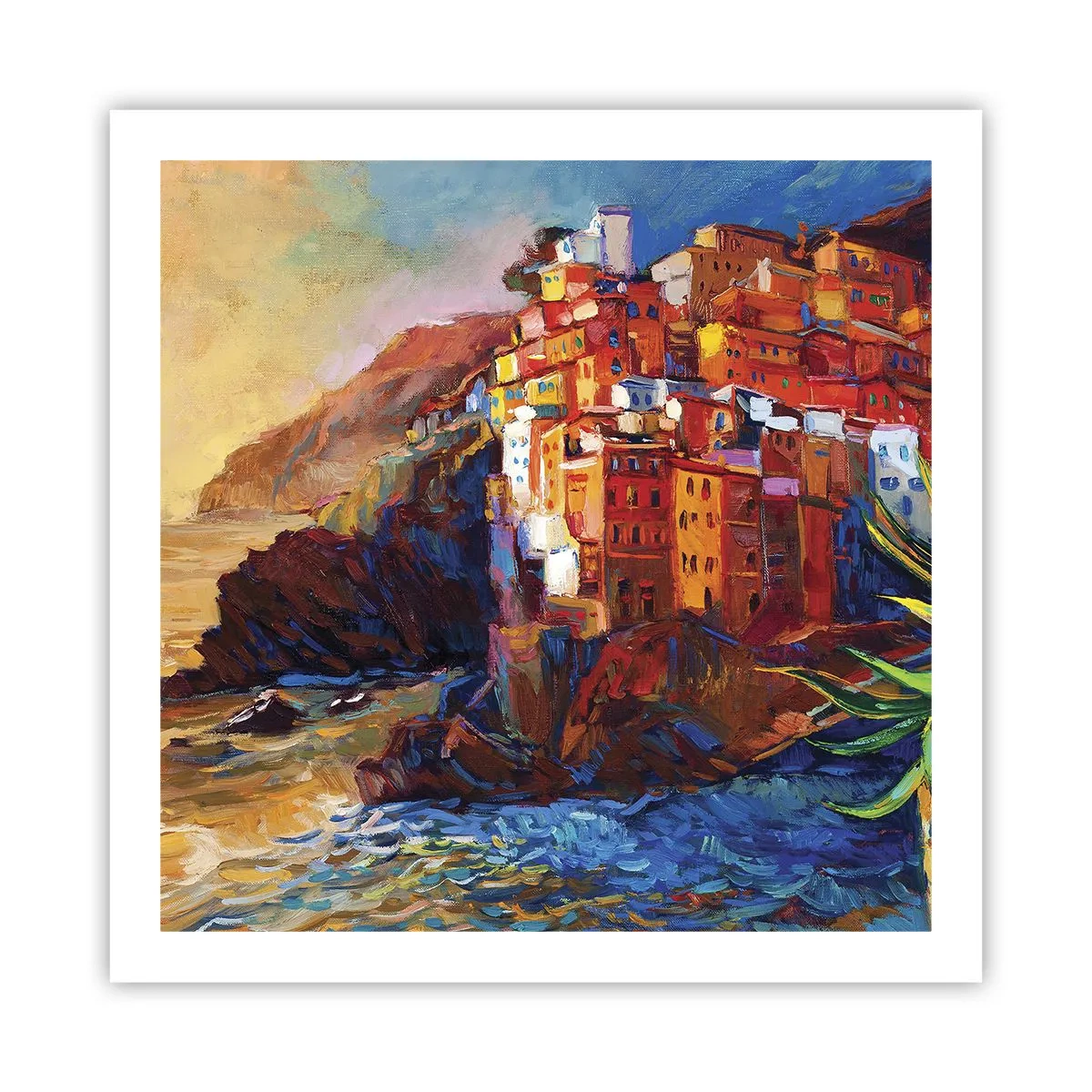 Poster - Atmosfera italiana - 60x60 cm