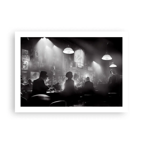Poster - Nell'atmosfera jazz - 70x50 cm