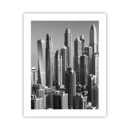 Poster - La città sul deserto - 40x50 cm