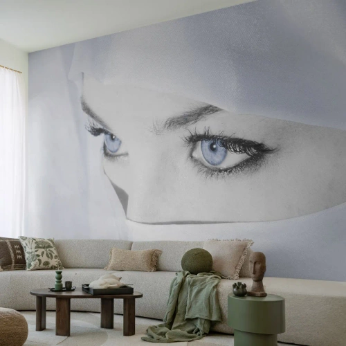 Fotomurali Standard Eco - Direttamente dalle mille e una notte - Donna, Occhi, Cultura - 300x210 cm