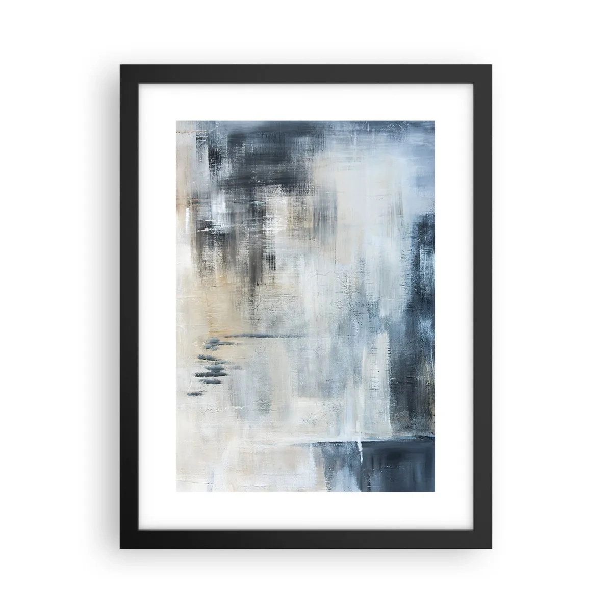 Poster in cornice nera - Coperti dal blu - 30x40 cm