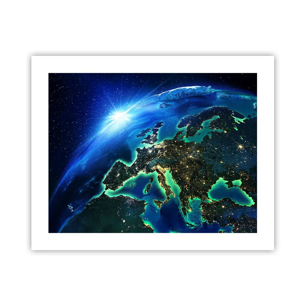 Poster - L'Europa scintillante - 50x40 cm