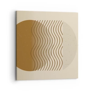 Quadro su tela - Stampe su Tela - Sull'origine delle figure geometriche - 70x70 cm