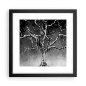 Poster in cornice nera - Primordiale e sacro - 30x30 cm