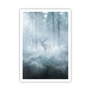 Poster - Passeggiata mattutina sulle sue terre - 70x100 cm