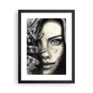 Poster in cornice nera - Bellezza selvaggia - 30x40 cm