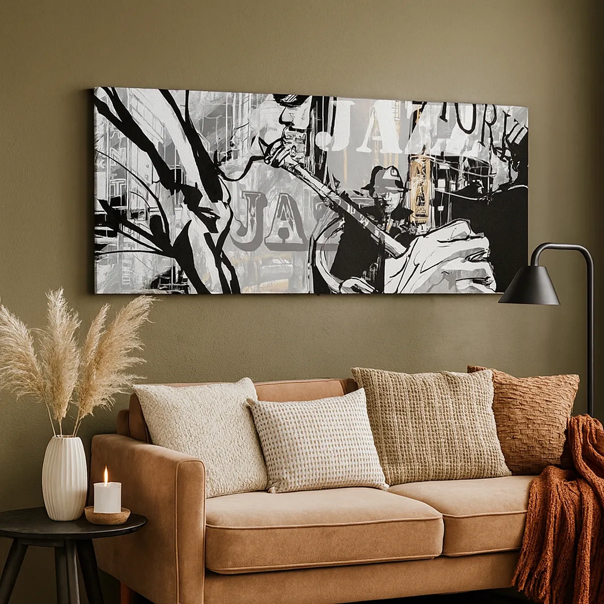 Quadro su tela - Stampe su Tela - Al ritmo di New York - 30x30 cm