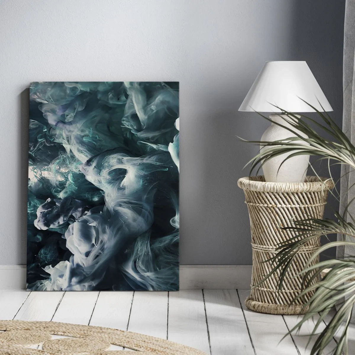 Quadro su tela - Stampe su Tela - Il movimento dei colori - 45x80 cm