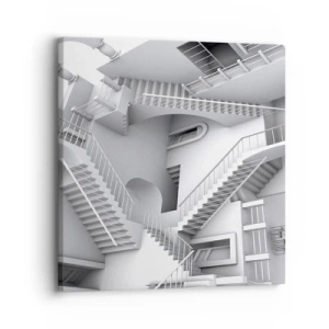 Quadro su tela - Stampe su Tela - Il paradosso dello spazio - 30x30 cm