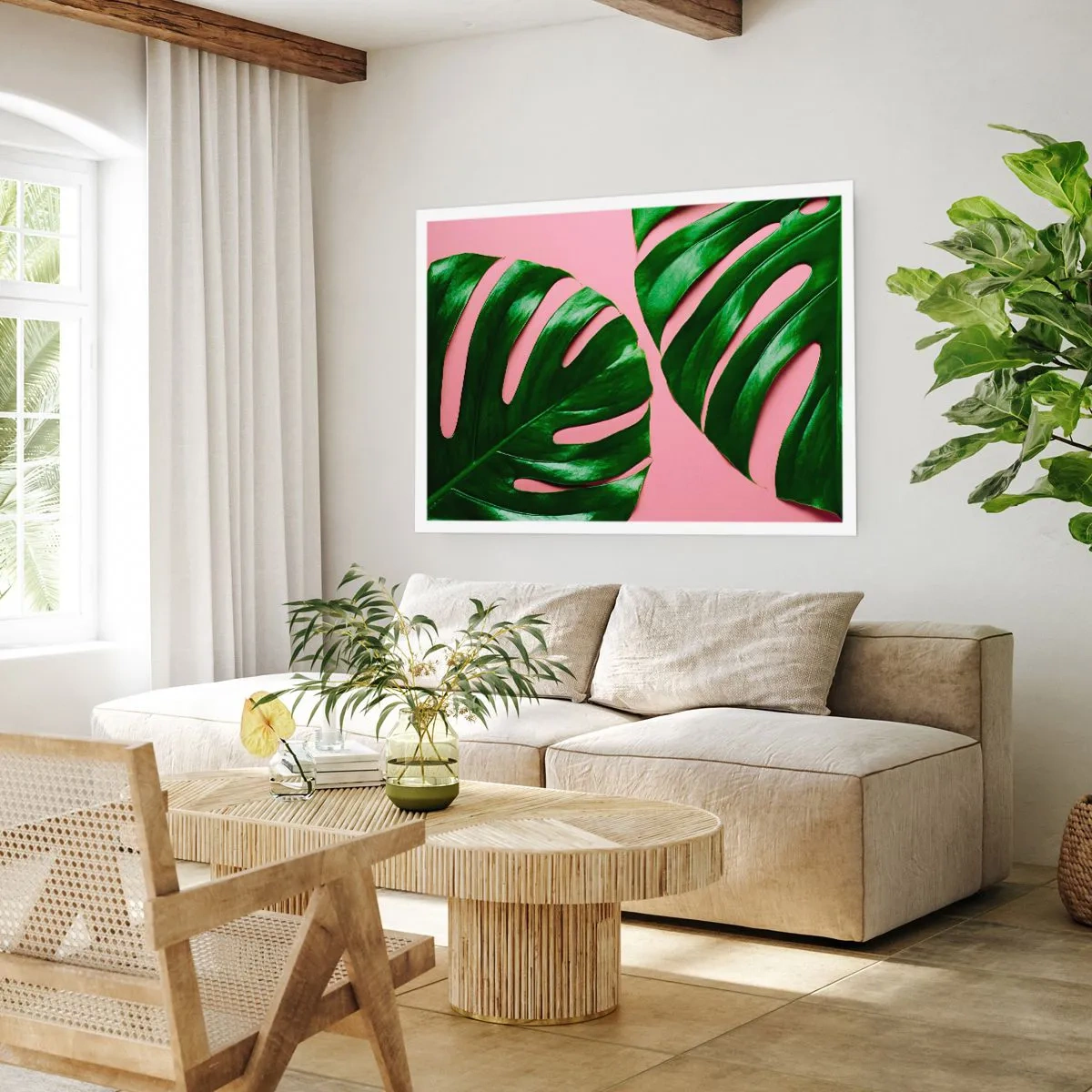 Poster - Appuntamento in verde - 50x40 cm