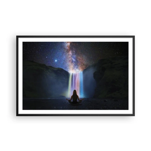 Poster in cornice nera - Armonia assoluta - 91x61 cm