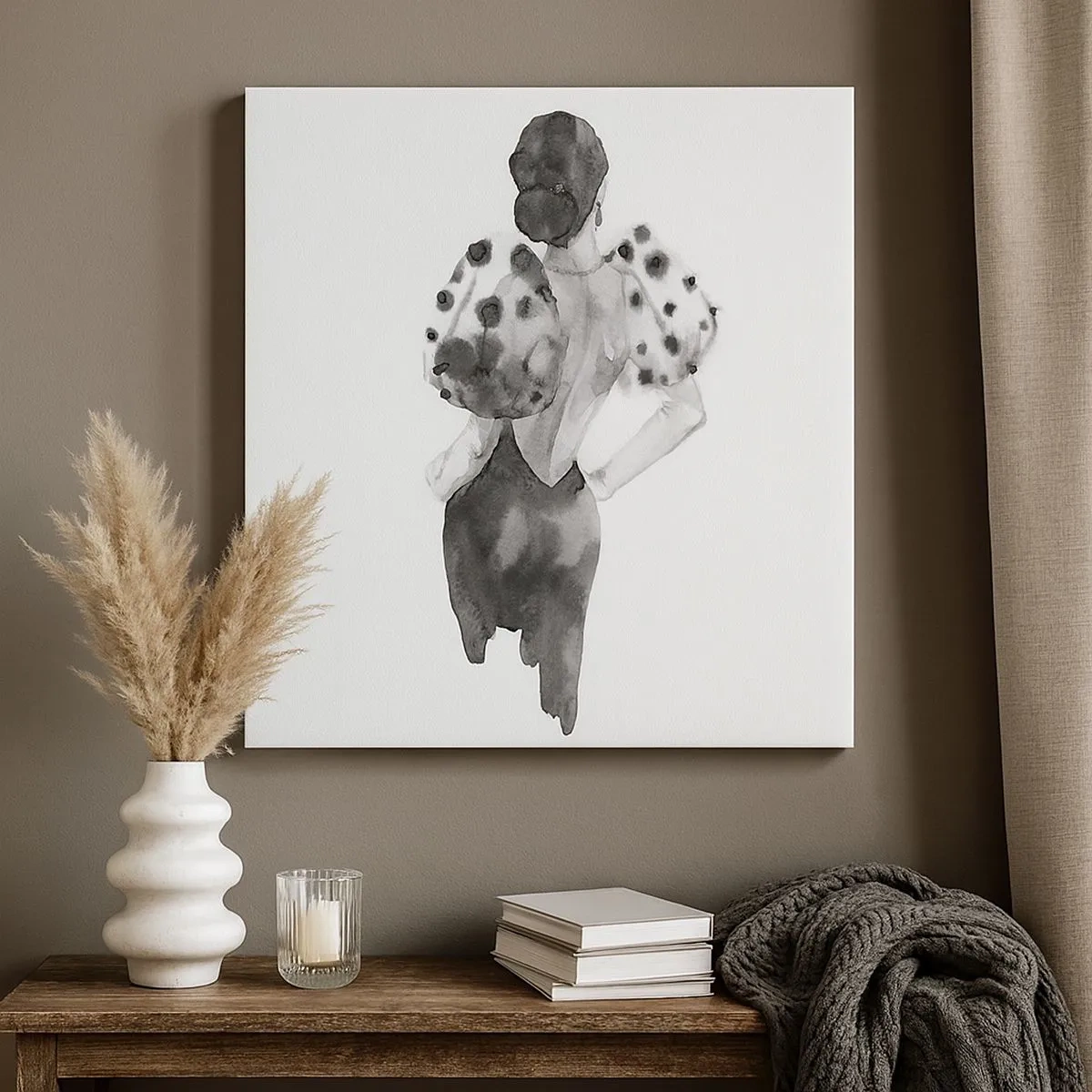 Quadro su tela - Stampe su Tela - è passata accanto - 30x30 cm