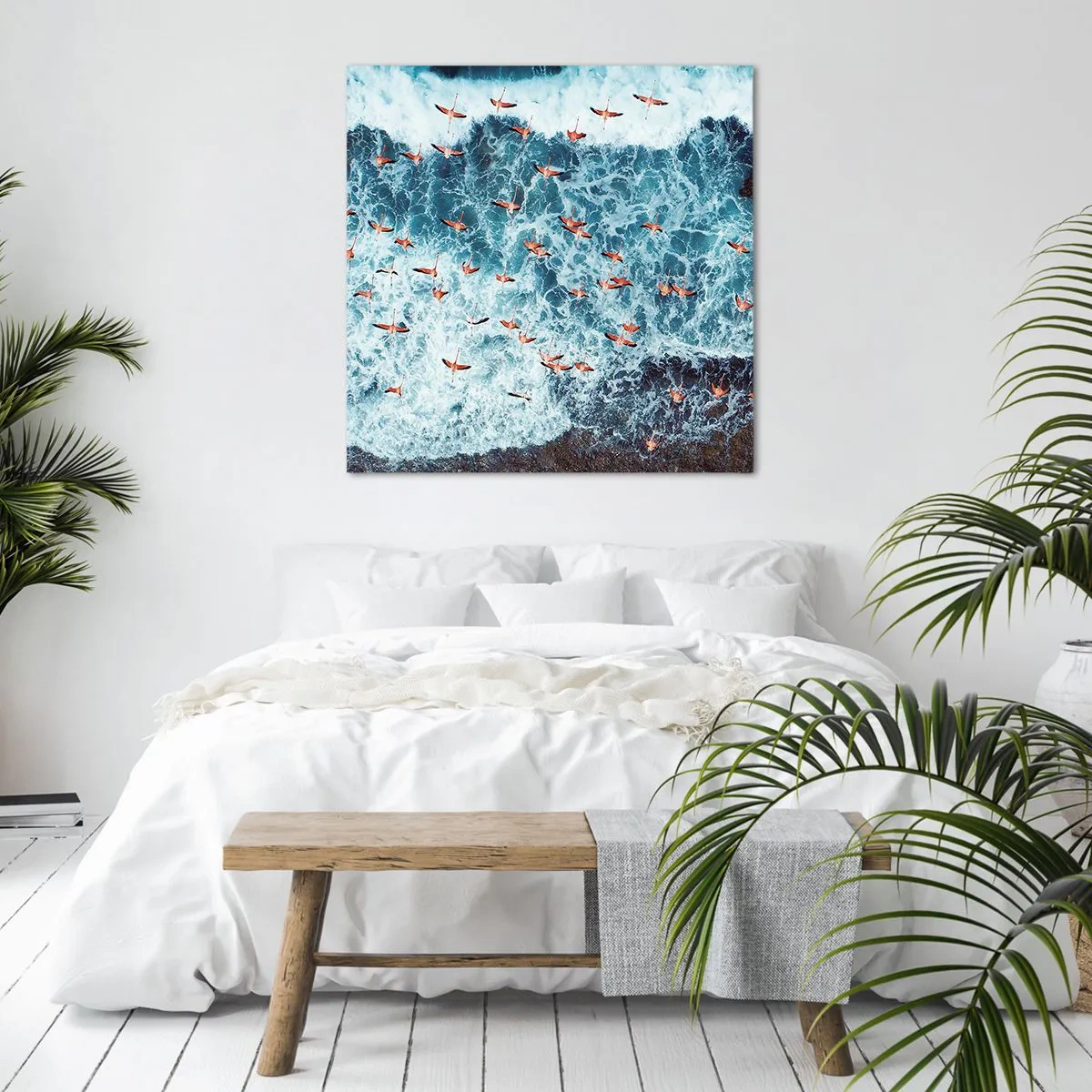Quadro su tela - Stampe su Tela - Parata sotto il mare - 30x30 cm