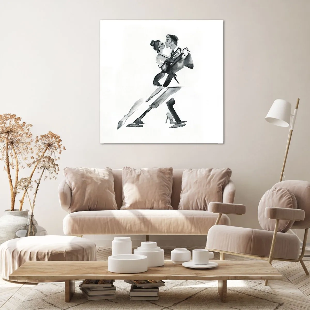 Quadro su tela - Stampe su Tela - In un unico ritmo - 70x70 cm