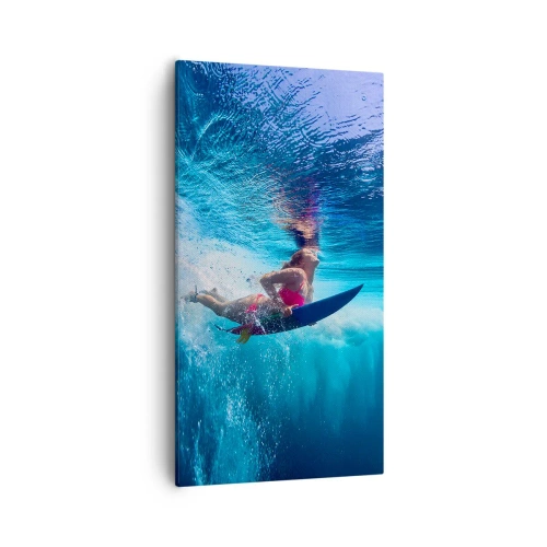 Quadro su tela - Stampe su Tela - La profondità della gioia - 55x100 cm
