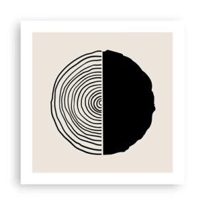 Poster - A metà - 50x50 cm