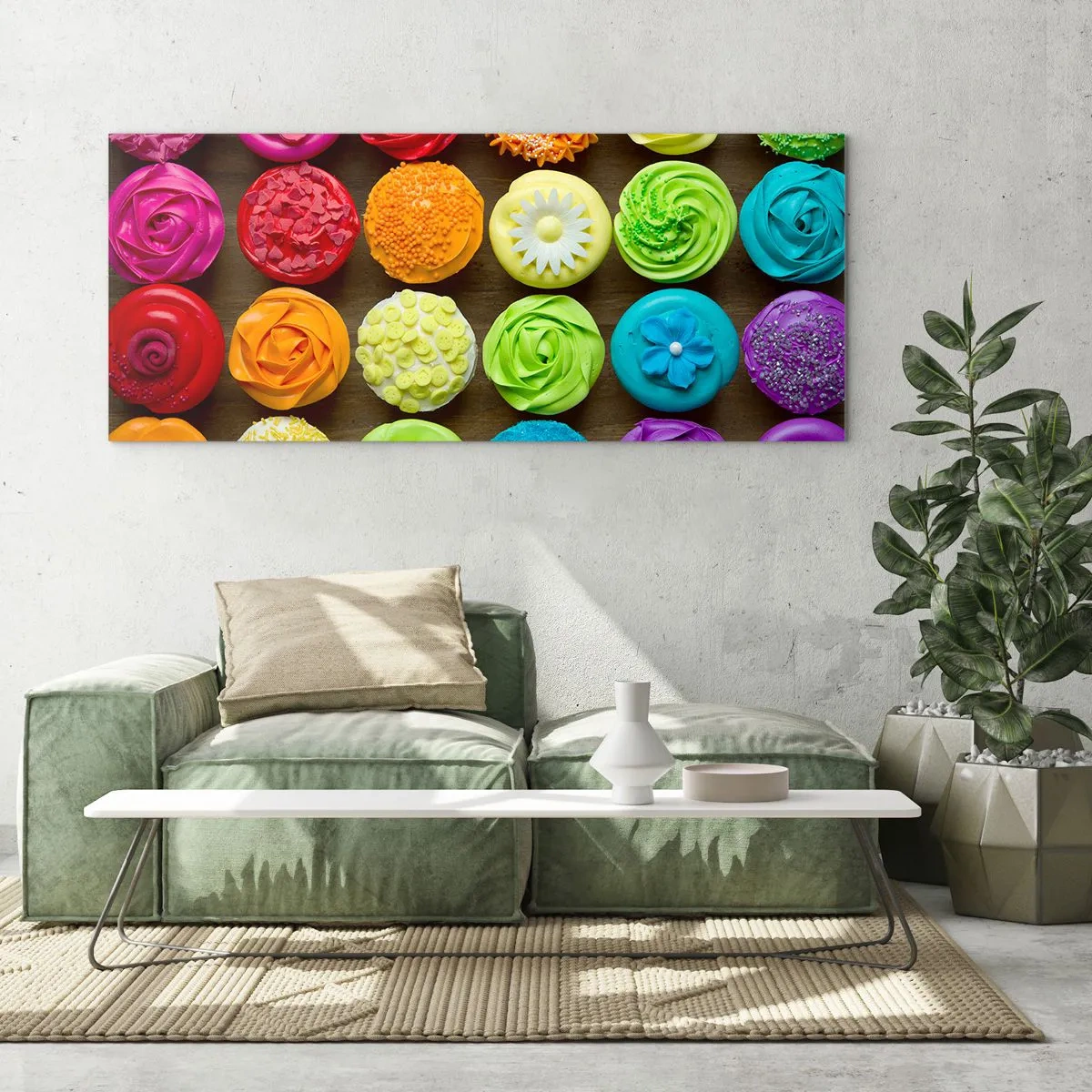 Quadro su vetro - Ognuno è differente, tutti sono buoni - 100x40 cm