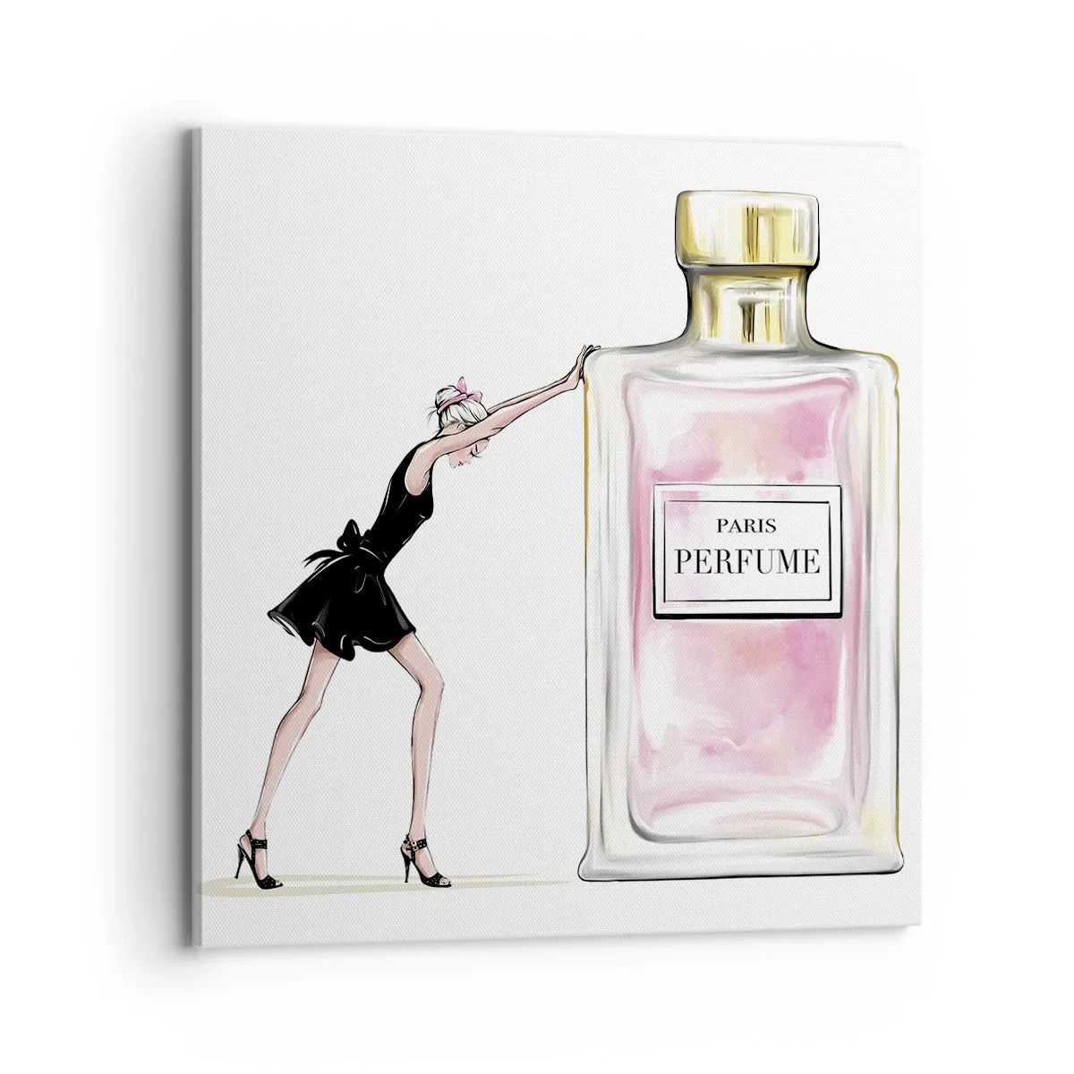 Quadro su tela - Stampe su Tela - L'essenza della femminilità - 70x70 cm