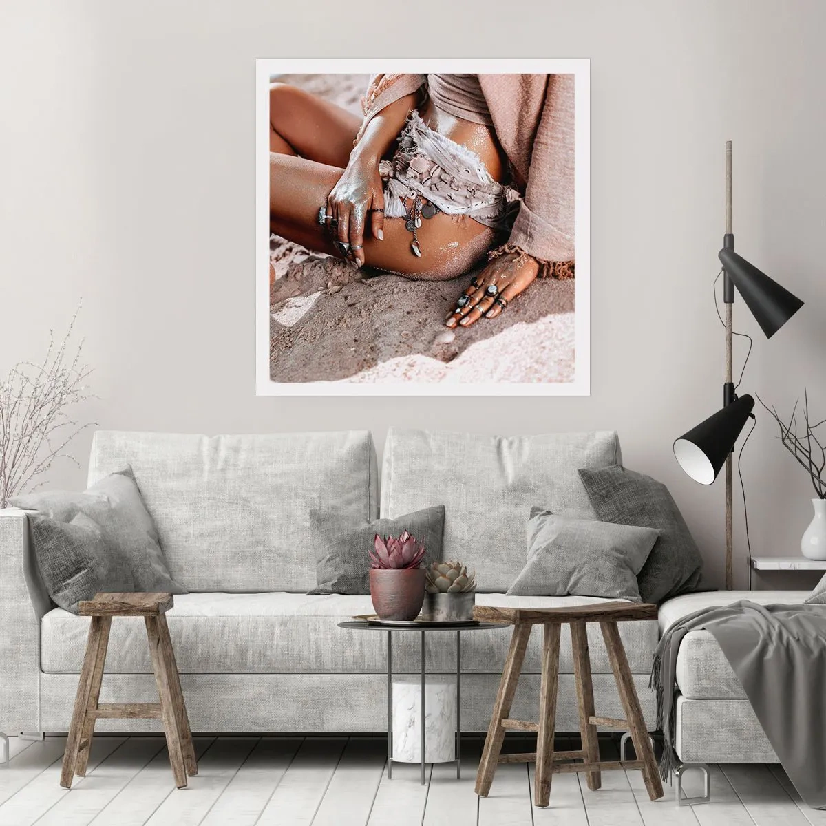 Poster - Gettata dalle onde? - 60x60 cm