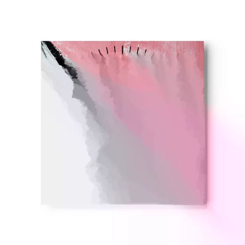 Orologio da parete - Orologio in Vetro - Composizione abbinata - 30x30 cm