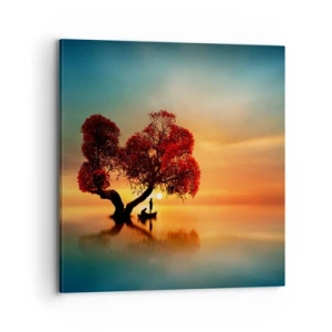 Quadro su tela - Stampe su Tela - Gli esiliati e il silenzio fuori dal mondo - 70x70 cm