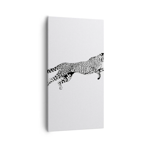 Quadro su tela - Stampe su Tela - Il più veloce sulla Terra - 55x100 cm