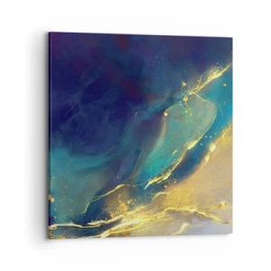 Quadro su tela - Stampe su Tela - La palude dorata - 70x70 cm