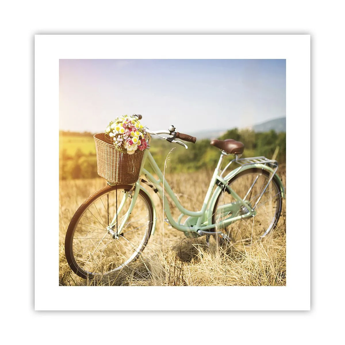 Poster - Resto qui un attimo - 40x40 cm