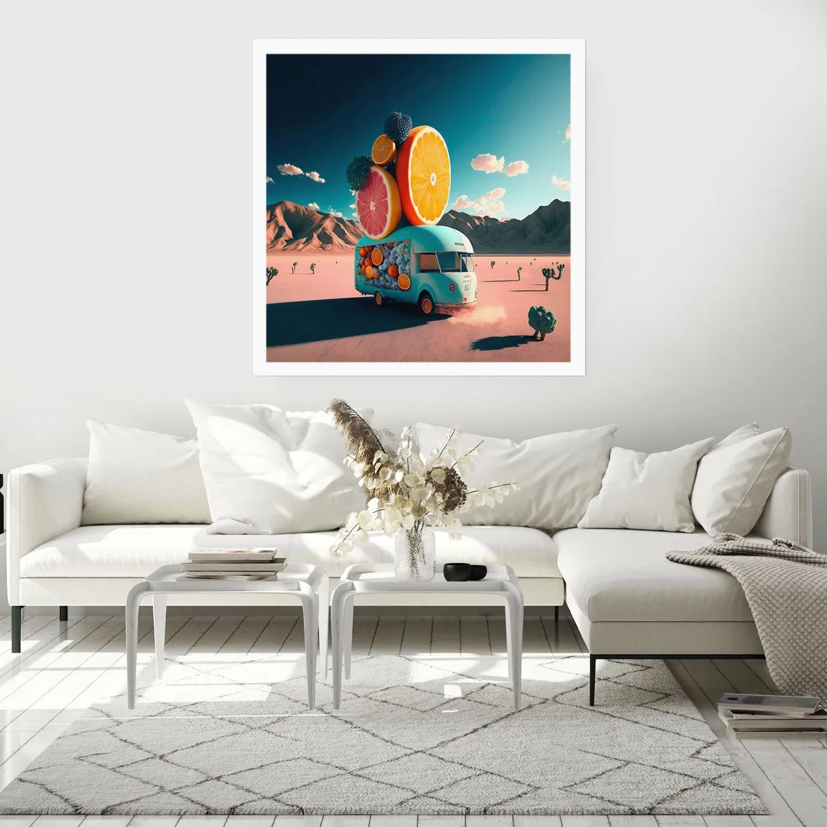 Poster - Il sapore delle vacanze - 40x40 cm