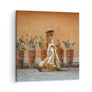 Quadro su tela - Stampe su Tela - In stile hippy - 50x50 cm