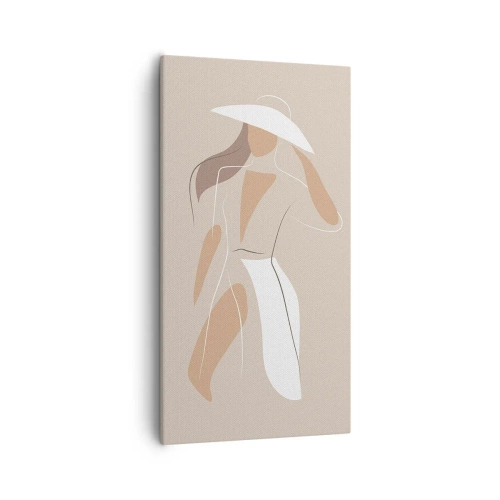 Quadro su tela - Stampe su Tela - La moda è un gioco - 55x100 cm