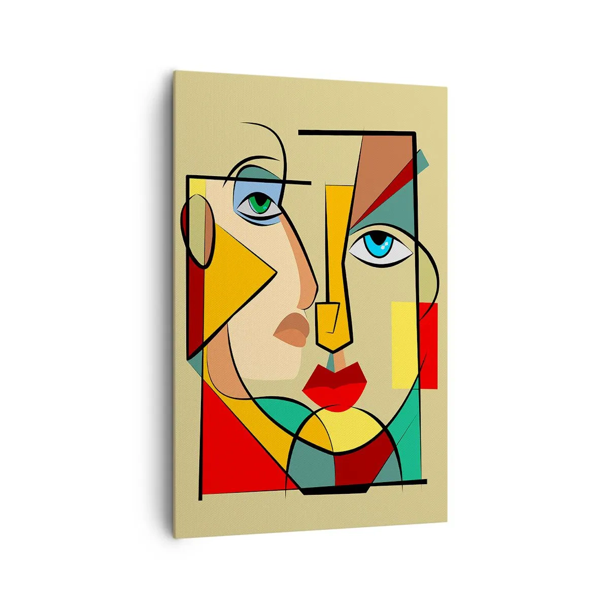 Quadro su tela - Stampe su Tela - Coppia affiatata - 80x120 cm