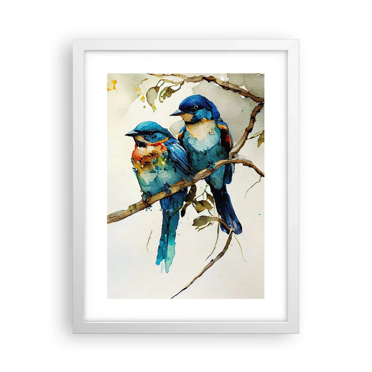 Poster in cornice bianca - Si è offeso? - 30x40 cm