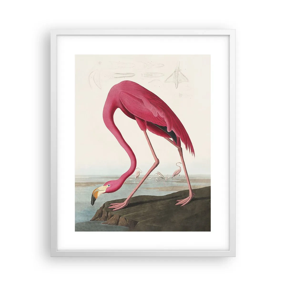 Poster in cornice bianca - Creazione affascinante - 40x50 cm